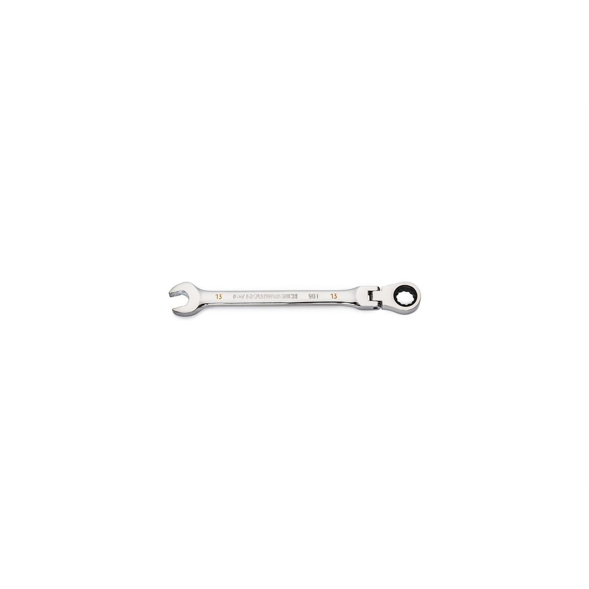 GearWrench Flex Combination Ratcheting Wrench — 13mm, 90-Tooth, 12-Point, Model# KDT86713